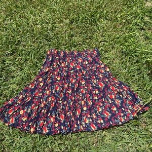 Express Floral Skirt